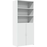 Vidaxl - Highboard Weiß 80x42,5x185 cm Holzwerkstoff