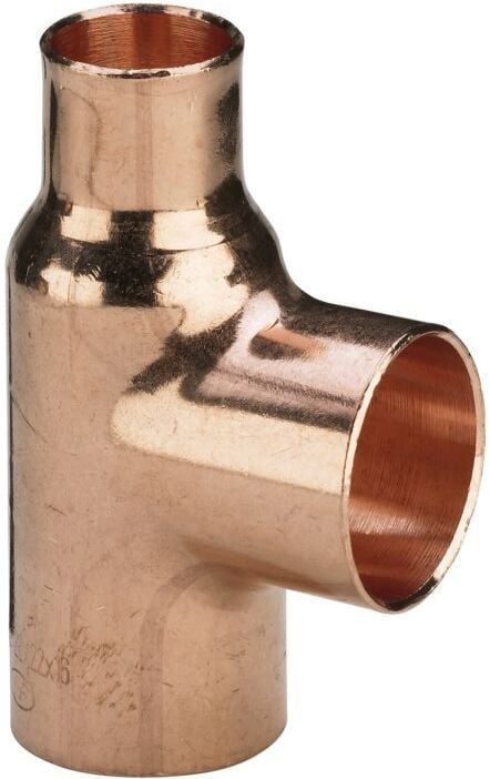T-Stück 113599 35 x 22 x 28 mm, Kupfer - Viega