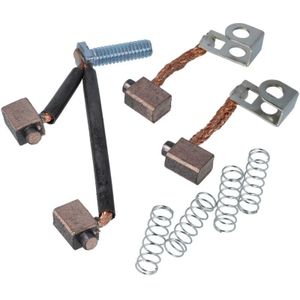 4x Anlasser Kohlebürste kompatibel mit Briggs & Stratton 170432 1218-XX, 1221-XX, 1208-XX Rasenmäher, Rasentraktoren - Vhbw