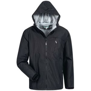 Regenjacke pattani Größe xxxl schwarz