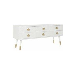 Dkd Home Decor - tv -Möbel tv mdf 120x42x54 Weißes Mandala Material mdf Multicolore Color Family Buffets et Furniture Tun Tun