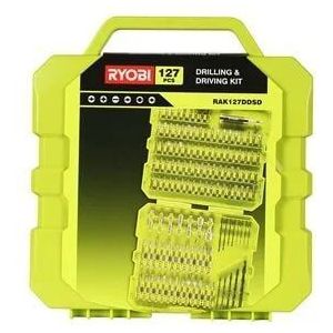 Ryobi RAK127DDSD Set 127 Bits 1/4" Sechskantbohrer-Schraubendreher