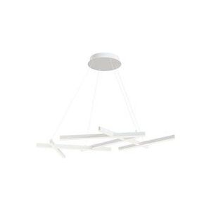 Line Integrierte LED-Deckenpendelleuchte Weiß