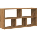 Vidaxl - Wandregal Artisan-Eiche 100x25x50 cm Holzwerkstoff