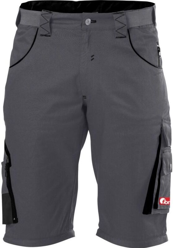 Herren Bermuda 24, d-grau/schwarz, Gr.48 - Fortis