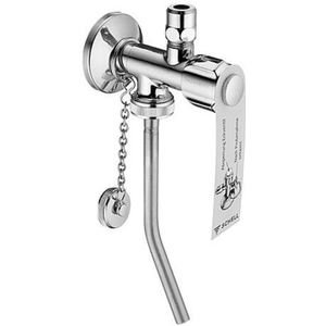 Schell - Probenahme-Eckventil 038350699 chrom, 1/2', mit asag easy