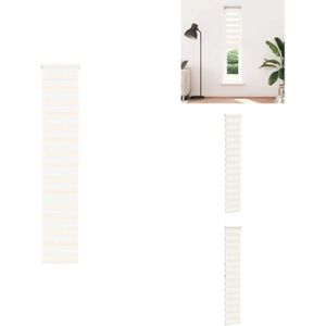 Vidaxl - Zebrarollo Marmorbeige 50x200 cm Stoffbreite 45,9 cm Polyester - Zebra-Jalousie - Zebra-Jalousien - Zebra-Rollo - Doppelrollo