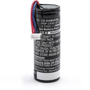 Vhbw - Akku kompatibel mit Datalogic QBT2131, QM2400 Barcodescanner pos (1600mAh, 3,7V, Li-Ion)