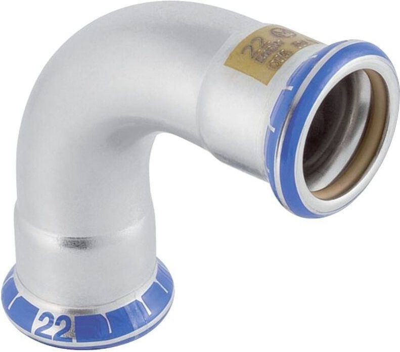 Geberit Mapress Edelstahl Bogen 90°, Außendurchmesser 35mm