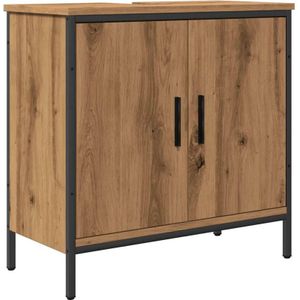 Waschbeckenunterschrank Artisan-Eiche 60x30x60 cm Holzwerkstoff vidaXL