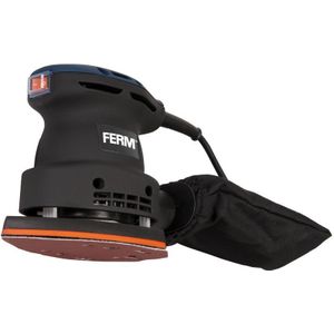 Handschleifer 220W - Staubfangsack - Mit 5-Teilige Schleifpapier satz (P80) und 5-Teilige Schleifpapiersatz (P120) in einem robuster
