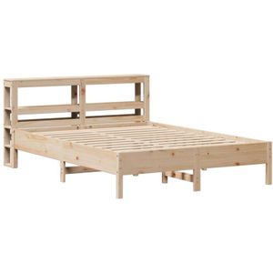 Vidaxl - Massivholzbett ohne Matratze 150x200 cm Kiefernholz