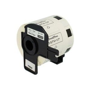 vhbw Label Rolle Etikett Schriftband 29x62mm kompatibel mit Brother DK-11209 P-Touch QL-570, QL-580, QL-580N, QL-650, QL-650TD, QL-700, QL-710,