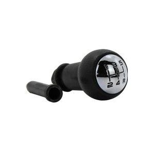 5-Gang-Schaltknauf für Peugeot 206 207 307 308 407 Partner Citroën C2 C3 C4 C5 Berlingo 2403.CN 2403CN, Schwarz und Silber - Gabrielle