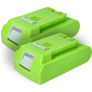 Vhbw - 2x Akku kompatibel mit Stiga sab 24 ae, sc 24 ae, sgt 24 ae, sht 24 ae, smt 24 ae Elektrowerkzeug (2000 mAh, Li-Ion, 24 v)