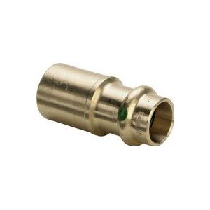 Sanpress Reduzierstück 287344 18 x 12 mm, Rotguss oder Siliziumbronze, SC-Contur, Einsteckende - Viega