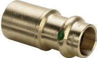Sanpress Reduzierstück 287344 18 x 12 mm, Rotguss oder Siliziumbronze, SC-Contur, Einsteckende - Viega