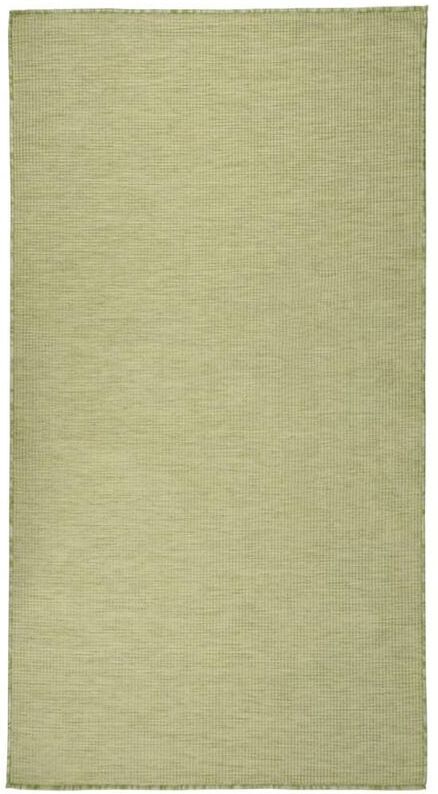 Vidaxl - Outdoor-Teppich Flachgewebe 80x150 cm Grün