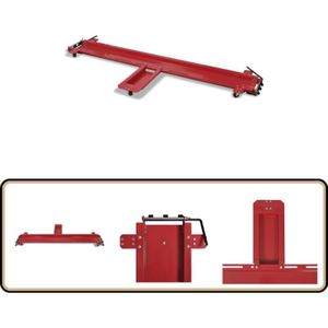 Vidaxl - Motorrad Rangierhilfe Motorradständer rot - Motorrad Stand - Motorrad Ständer - Motorrad Rangierhilfe - Roller Ständer - Werkstatt Ausrüstung