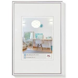 Walther - Design KV040S New Lifestyle, Kunststoffrahmen, 30 x 40 cm, Silber, Packung mit 1 Stück