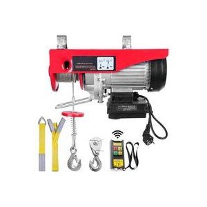 Mophorn - Electric Hoist 1760 lbs Hubkraft 1450W 220V Stahldrahtseil winde mit drahtloser Fernbedienung 40ft Hubhöhe Pure Copper Motor für Garage