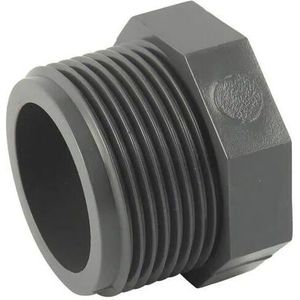 Stopfen männlich pvc Druck 20x27 (3/4").