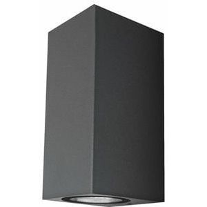 Luxuriöse LED-Wandleuchte für den Außenbereich, IP54 Matel quaderförmig, 8 w, kalt