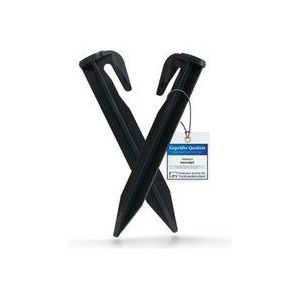 Yardforce ® kompatible Haken Nägel Mähroboter Kabel Befestigungs Heringe Erdanker - verstärkter HQ ABS Stück 500