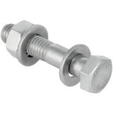 Geberit Set Schraube für Flanschverbindung, Länge 5,5cm, aus Edelstahl