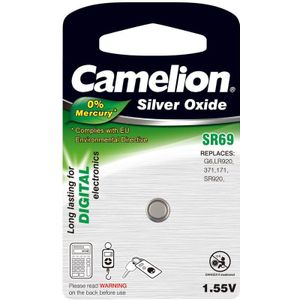 Camelion - Silberoxid-Knopfzelle, 30 mAh, SR69, 11,6 mm