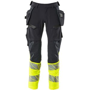 Hose mit Hängetaschen 19131-711-01017 Gr. 90C62 schwarzblau/hi-vis gelb - Mascot