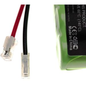 vhbw Akku für diverse Geräte (300mAh, 3,6V, NiMH) 3x Zellen Typ 2/3 AAA, 2/3 Micro