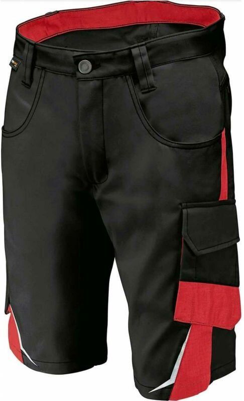Kubler - Kübler Bermuda Pulsschlag, Gr. 52 schwarz/rot - schwarz/rot