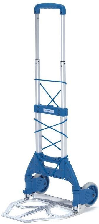 Fetra Paketroller Höhe 1030 mm, mit Polymer-Rädern 127 x 30 mm, klappbar