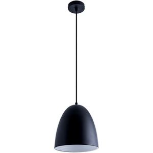 Paco Home - Pendelleuchte Küchenlampe Hängelampe Esszimmer Esstischlampe Innen Gold Weiß ohne Leuchtmittel, Schwarz-Matt-Weiß