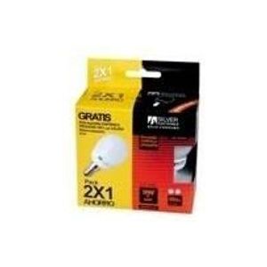 Energiesparlampen esferica 9W E14 Warm (pack 2 Stück)