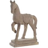 Dkd Home Decor - Dekofigur Koloniales Harzpferd (54 x 19 x 50 cm) - - Brand ean: 8424001972814