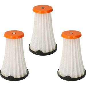 vhbw 3x Lamellenfilter Innenfilter kompatibel mit AEG AG 5104, AG 5103, AG 5108, AG 5106, AG3213, AG35POWER, AG35X Nass-/ Trockensauger