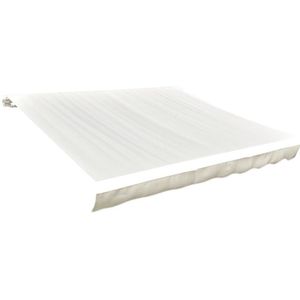 Markisenbespannung Canvas Creme 500x300 cm Vidaxl 257062