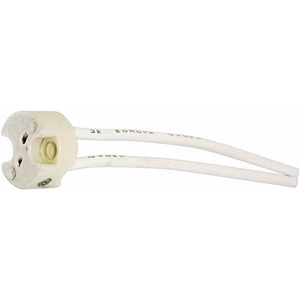 Keramikfassung im Blister für Halogenbirne 12 V Mit Silikonkabel 15 cm Elektro DH. 12.070/BT 8430552086955