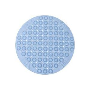 Cyslmuk - 30 x 30 cm runde PVC-Massage-Badematte, rutschfeste Duschmatte, antibakterielle Badezimmermatte, maschinenwaschbare Duschmatte,