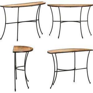 Beistelltisch 110x40x77 cm Mango Massivholz - Holztisch - Beistelltisch - Wohnzimmermöbel - Esszimmermöbel - Mangoholz - Home & Living