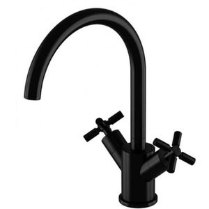 Steinberg 250 - Waschtischarmatur mit Ablaufgarnitur, schwarz matt 250 1500 s