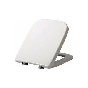Woltu - Toilettendeckel, wc Sitz Toilettensitz mit Absenkautomatik, Fast Fix/Schnellbefestigung, Duroplast, Softclose, Antibakterielle Beschichtung,