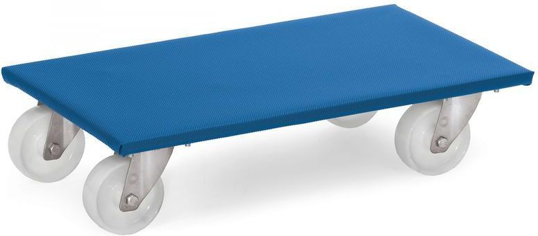 Möbelroller 2er-Set Polyamidräder 500kg Tragkraft - Fetra