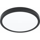 Eglo - led Aufbauleuchte Fueva 5 schwarz ø 28,5 cm neutralweiß Deckenlampen & Kronleuchter