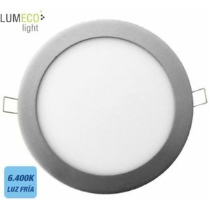 Rundes LED-Einbau-Downlight 20 w Kaltlicht 6400 k 1500 lm Chrom ø22,5 cm EDM