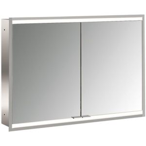 Emco - prime 2 Lichtspiegelschrank, 1000 mm, 2 Türen,