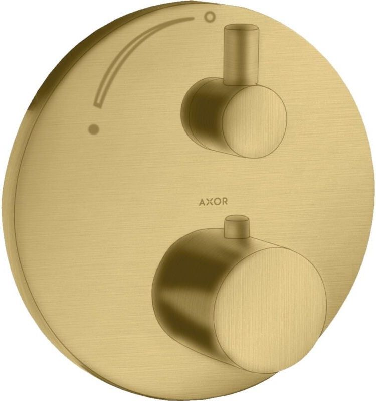 Axor - hansgrohe Uno² Thermostat Unterputz mit Abstellventil, 1