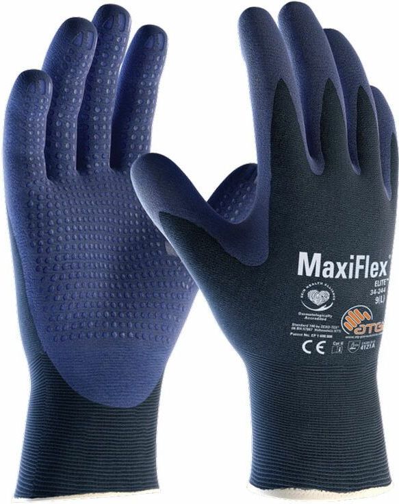 ATG - MaxiFlex 34-244 Arbeitshandschuhe - 11 (xxl) - Blu